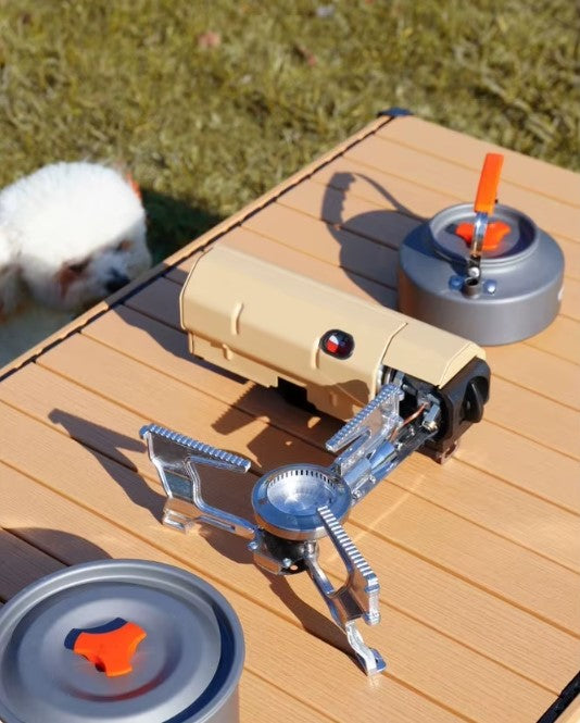 StormFire – Fogareiro Tático Dobrável Ultra Compacto para Camping e Sobrevivência