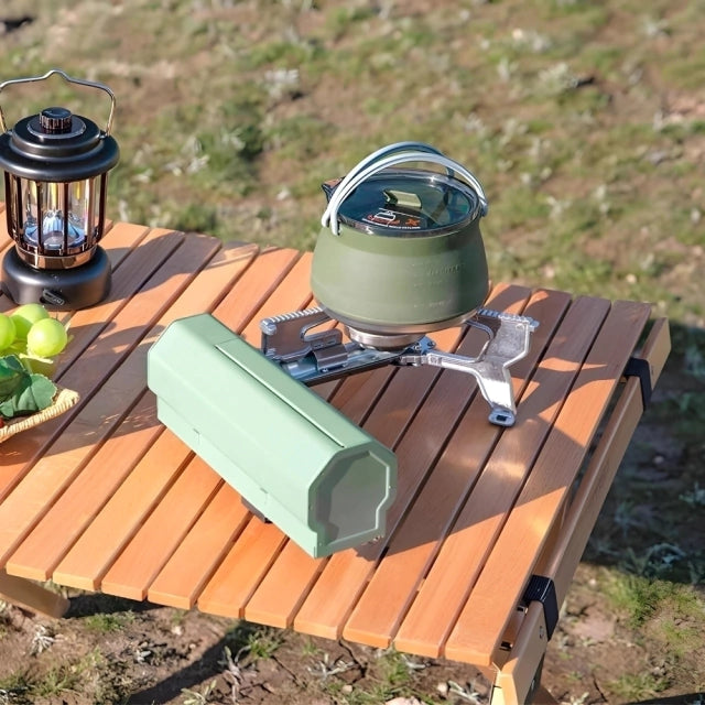 StormFire – Fogareiro Tático Dobrável Ultra Compacto para Camping e Sobrevivência