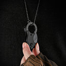 Mini Faca Karambit com Lâmina Curva – Portátil para Aventura e EDC