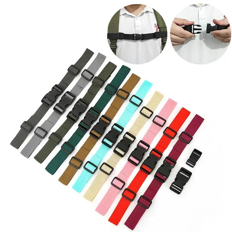 Alça Peitoral Ajustável para Mochilas Outdoor