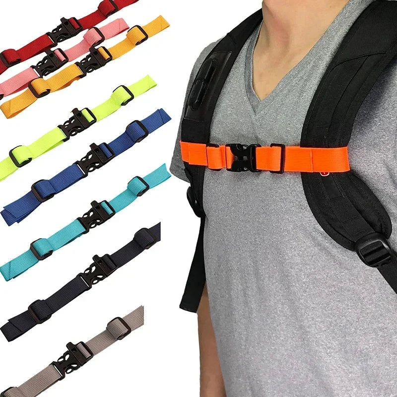 Alça Peitoral Ajustável para Mochilas Outdoor
