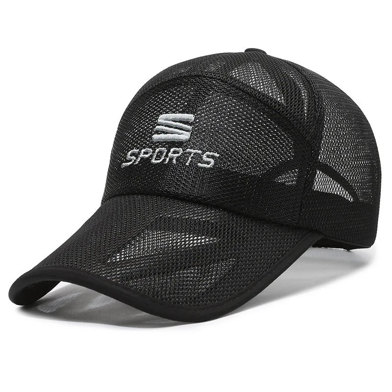 Boné Esportivo Respirável com Proteção UV