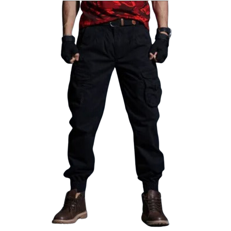 Calça Cargo Tática Masculina com Bolsos Grande
