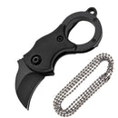 Mini Faca Karambit com Lâmina Curva – Portátil para Aventura e EDC