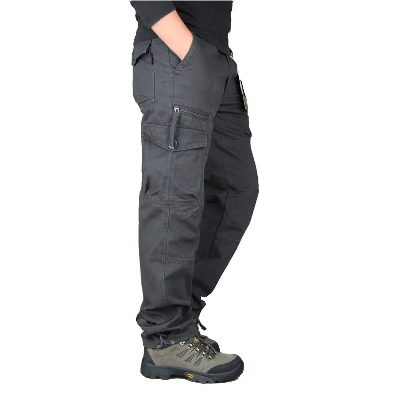 Calças Cargo de Algodão Tático Masculina - Major