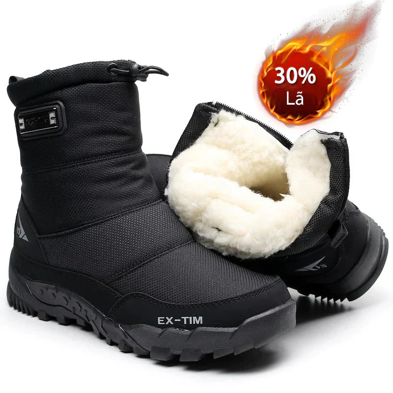 Bota Masculina Forrada em Lã