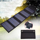 Painel Solar Dobrável Usb Carregador Bateria Portátil - Sobrevivencialista