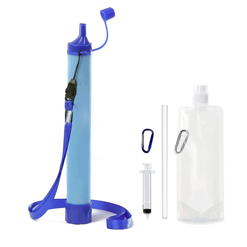 Filtro Portátil Sobrevivencialista – Purifique Água em Qualquer Lugar