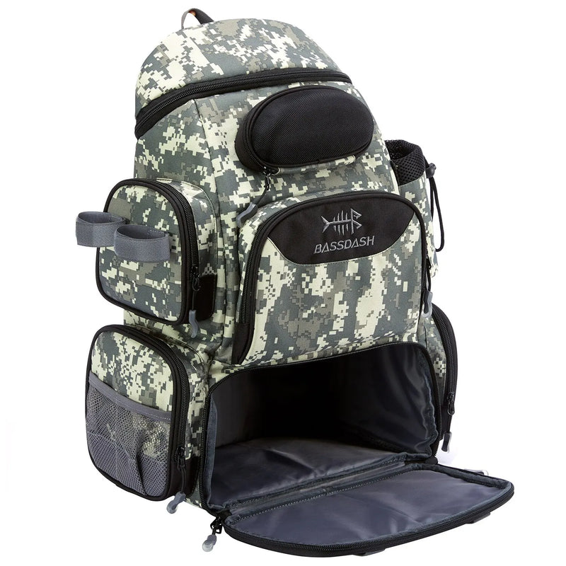 Mochila Bassdash Pro by Seja Sobrevivencialista – Pesca, Camping e Sobrevivência