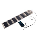 Painel Solar Dobrável Usb Carregador Bateria Portátil - Sobrevivencialista