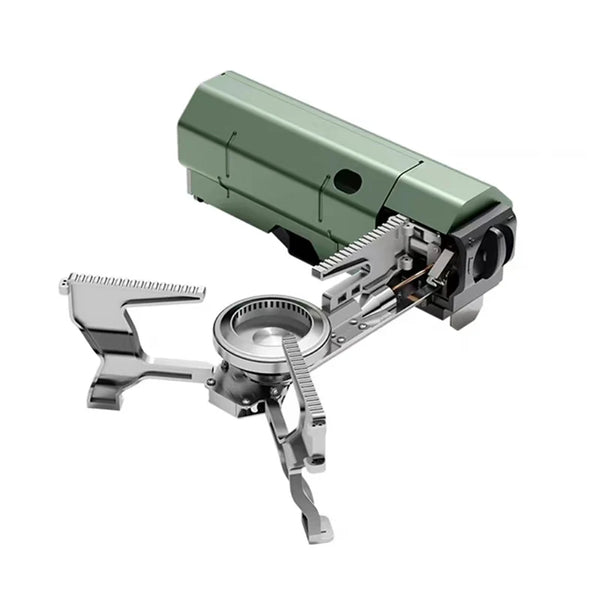 StormFire – Fogareiro Tático Dobrável Ultra Compacto para Camping e Sobrevivência