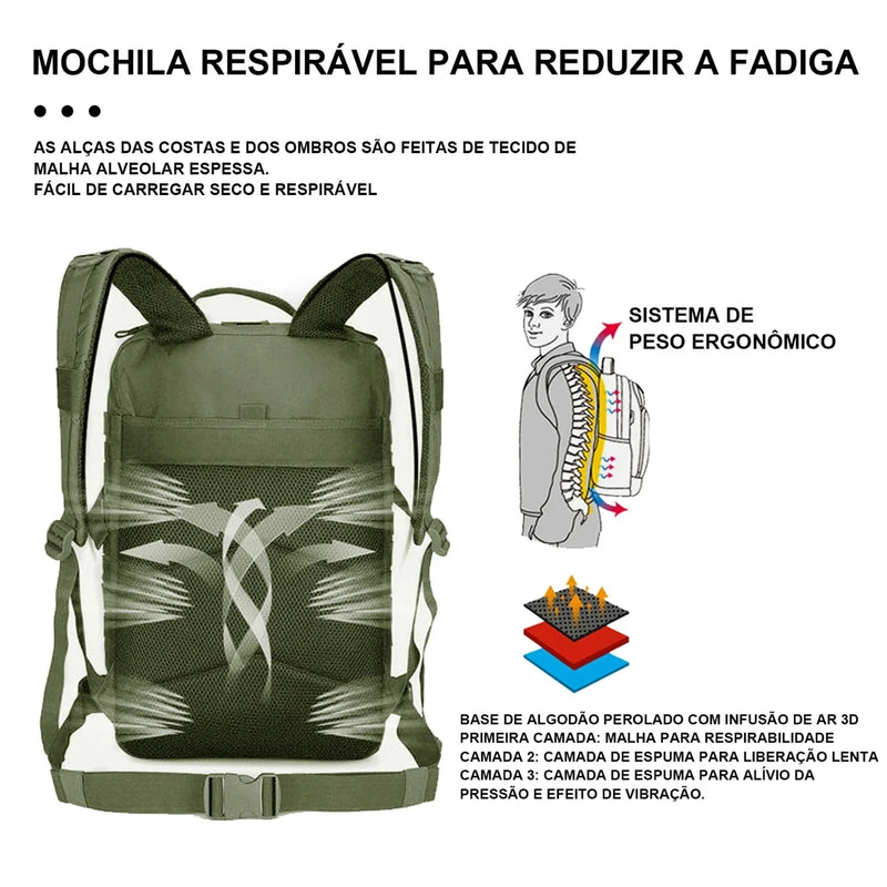 Mochila Sobrevivente 50 Litros