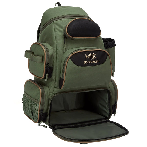 Mochila Bassdash Pro by Seja Sobrevivencialista – Pesca, Camping e Sobrevivência