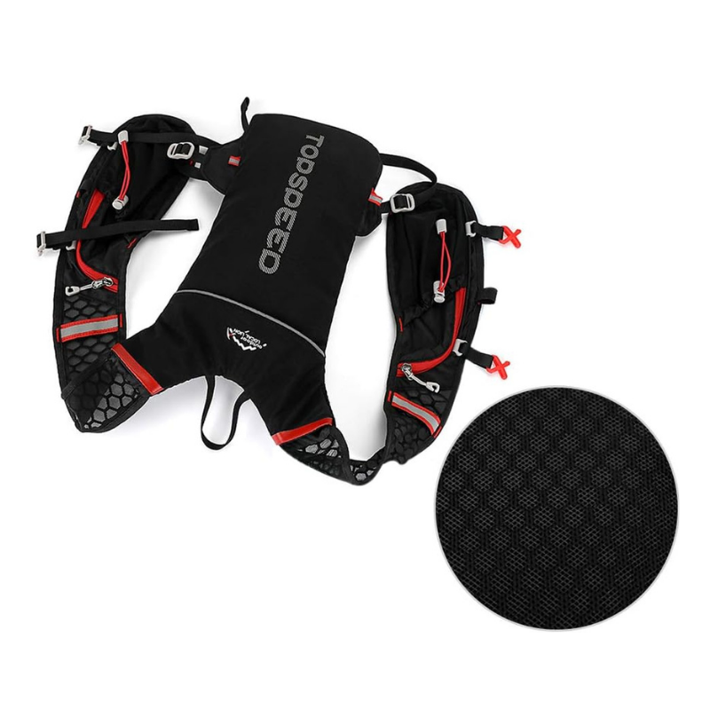 Mochila de Hidratação 10L com Reservatório - HydroSport Max