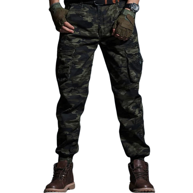 Calça Cargo Tática Masculina com Bolsos Grande