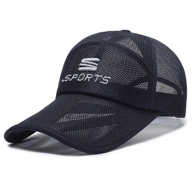 Boné Esportivo Respirável com Proteção UV