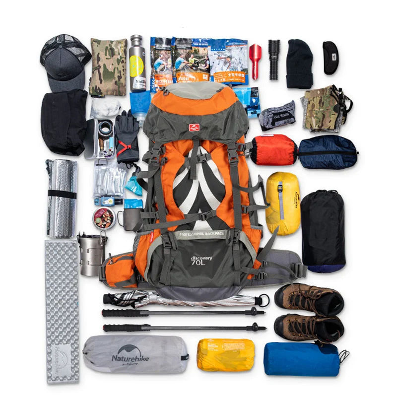 Mochila Cargueira 70L para Trilhas e Montanhismo - Extreme Trek