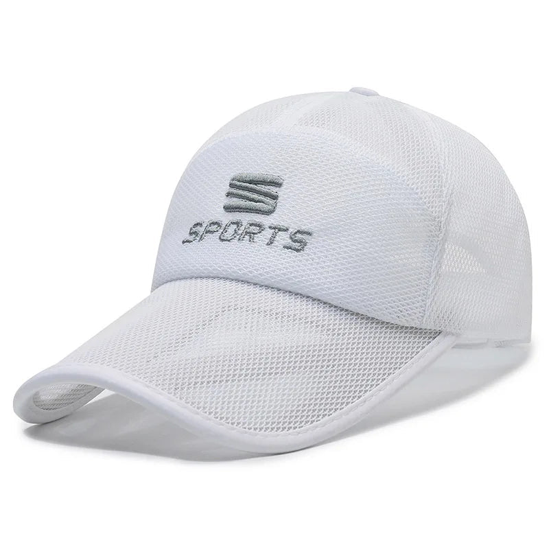 Boné Esportivo Respirável com Proteção UV